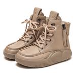 Женские Ботинки до Щиколотки Коричневый/Абрикосовый/Чёрный Jay - фото 9