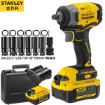 Шуруповерт Stanley SBW910M2K-A9 + насадки, два аккумулятора, зарядное устройство - фото