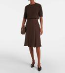 Кашемировый топ Jardin Des Orangers, цвет choco - фото 2