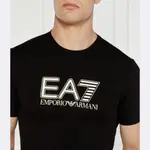 Футболка стандартного кроя Ea7, черный - фото 4
