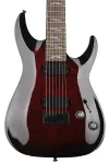 Электрогитара Schecter Omen Elite-7 - Черная вишневая вспышка - фото 2