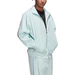 Куртка adidas Solid Color Stand Collar Long Sleeves Jacket Unisex Light Blue, синий - фото 4