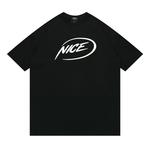 Футболка унисекс NICEID, усовершенствованная белая, новая технология выреза горловины - фото