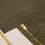 Куртка из флиса с эффектом кашемира под мех CELINE, бежевый - фото 6