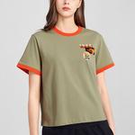 Футболка UE Series женская хаки The North Face - фото 2