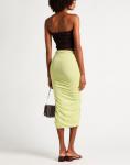 Юбка миди Patrizia Pepe, лаймовый - фото 3