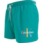 Шорты для плавания Calvin Klein KM0KM01007, зеленый - фото 3