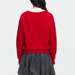 Женский свитер Kirsh, темно-синий - фото 5