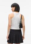 Топ Karl Lagerfeld Jeans Top, Silver/Silver-Coloured - фото 3
