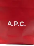 Сумка-тоут с логотипом A.P.C., красный - фото 4