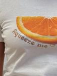 Футболка Squeeze Me Orange Never Fully Dressed, White - фото 3