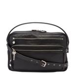 Сумка из кожи Camero среднего размера Acne Studios, черный - фото