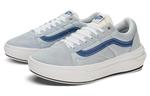 Кроссовки Vans Old Skool Skateboard Shoes Unisex Low-Top Gray Blue - фото 2