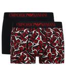 Трусы 2 шт. Emporio Armani, красный - фото