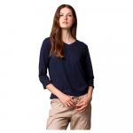Футболка Sea Ranch Kaya 3/4 Sleeve V Neck, синий - фото 3