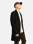Шерстяное пальто обычного кроя Jack&Jones, черный - фото 4