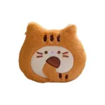 Cat Biscuits, Tiger Printed Cat Rolls Dolls Plush Doll 23cm Height XTHOT - фото