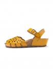 Босоножки на танкетке MONACO - Platform sandals Yokono, желтый - фото