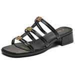 Скелетон Слайд Тапочки Женские BASTO, коричневый - фото 8