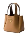 Мини-сумка Prada из кожи, коричневый - фото 2