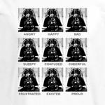 Футболка Star Wars - Darth Vader Multiface белая - фото 3