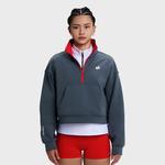 Толстовка женская HOTSUIT, огненно-красная - фото 9