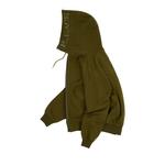 Толстовка-бомбер Palace с разделенным капюшоном, оливковый - фото 2