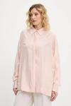 Рубашка Answear.Lab, розовый - фото