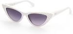 Очки GUESS GU7810, White/Smoke Mirror - фото