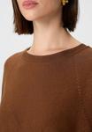 Базовая футболка comma, коричневый - фото 4