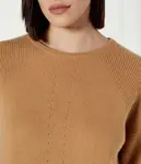 Шерстяное платье Liu Jo, коричневый - фото 4