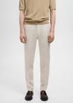 Повседневные брюки MANGO MAN Amalfi, Nude - фото 2