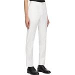 Низкие хлопковые брюки чинос Zzegna, белый - фото 5