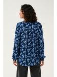Блузка Kaffe, цвет midnight m./ebb&flow flower - фото 3
