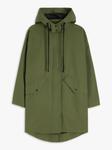 John Lewis парка с капюшоном цвета хаки - фото 4