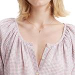 Женская блузка Levi's Leanne, Montana Plaid Pale Mauve - фото