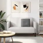 Подушка для спины , темно-серая, 50 x 45 см, микрофибра vidaXL - фото 4