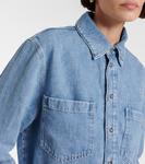 Джинсовое мини-платье 7 For All Mankind, Ipanema - фото 4