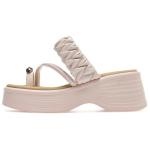 AGSDON Slide Slippers Women's Beige/Pink - фото