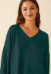 Топ Friends Like These Long sleeved top, Teal Blue/Green - фото 3