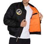 Куртка-бомбер Nasa Alpha Industries, черный - фото 6