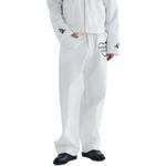 Джинсы с принтом Duck HUMAN MADE, белый - фото 4