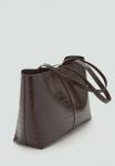 Сумка-шоппер Mango Tote bag, Brown - фото 2