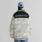 MATCHA STORY Унисекс пуховик, Crackled White - фото 9