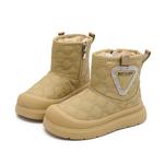 Детские зимние ботинки для детей Budding, хаки - фото 3