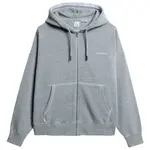 Свитер Superdry Essential Logo half zip, серый - фото 2