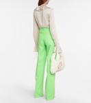 Прямые брюки Blumarine, Verde Fluo - фото 3