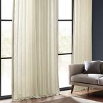 Плотные шторы из искусственного льна Half Price Drapes, Barley - фото 3