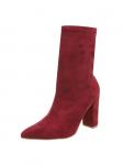 Ботильоны Ital-Design, темно-красный - фото
