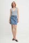 Джинсовая юбка Morgan, синий - фото 2